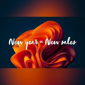 NEW YEAR = NEW SALES ! 🥳